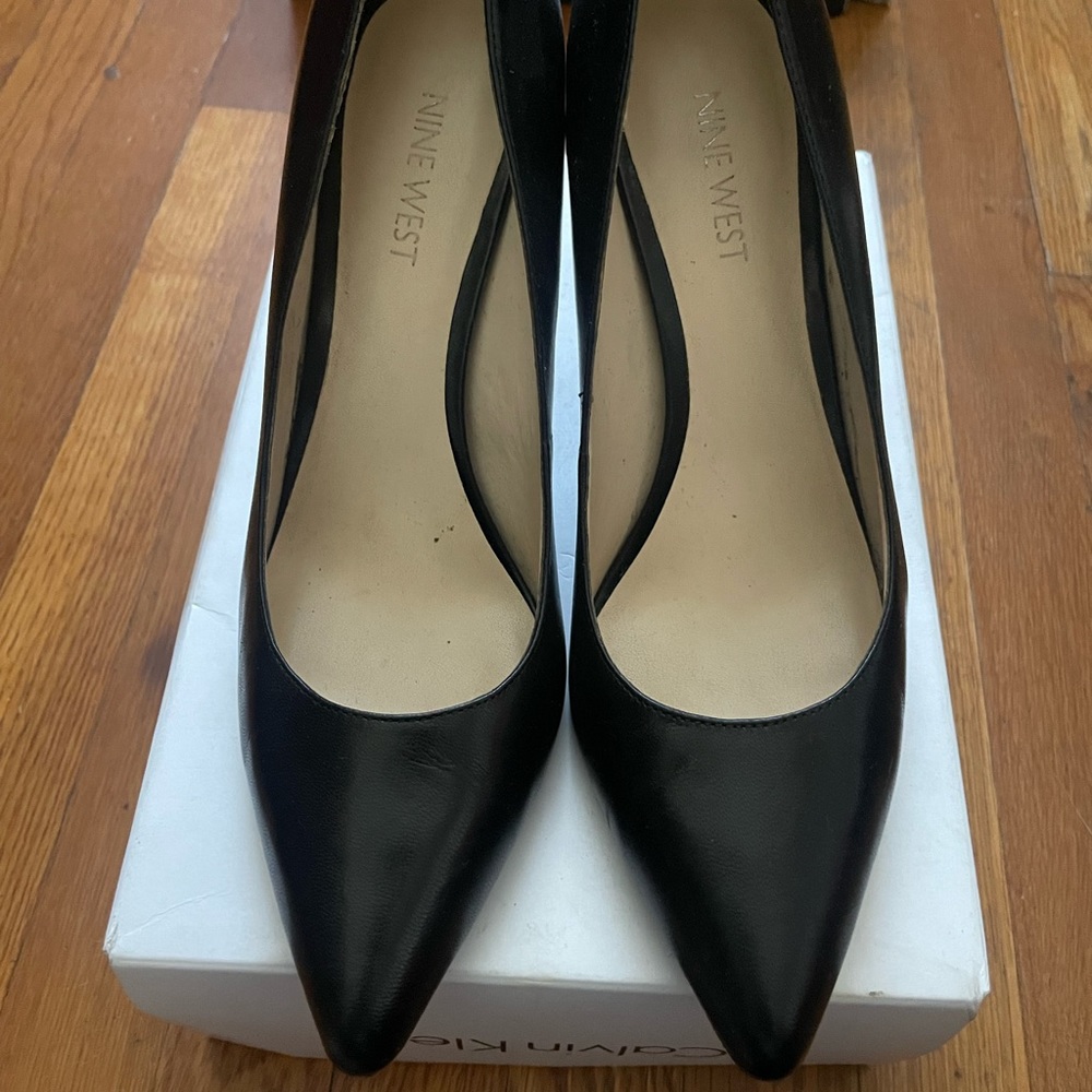 Nine. West black heels
